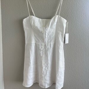 100% Linen Huckleberry Reformation Dress 
Orig. $178, New with tags 
Size 12